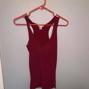 Red tank top